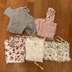hollister tank top bundle